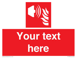 Custom Fire: Fire alarm sounder